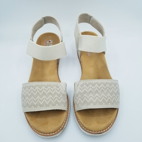 Skechers Bobs Beige Memory Foam Sandals size 11 - Picture 6 of 11